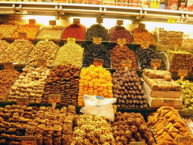 Istanbul, mercato spezie